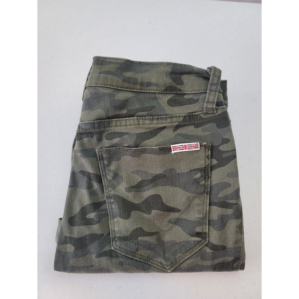 Hudson Blair High Rise Skinny Ankle Camo Jeans Womens 28 Casual Hiking